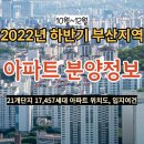 (주)동원홈푸드 고신대학교복음병원 | 2022년 하반기(10월~12월)부산지역 아파트 분양 정보/부동산 동향
