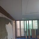캐슬골드파크5단지경로당 | 황금동 캐슬골드파크5단지 도배 잘 하는 곳 , 대구 수성구 41평 실크도배 시공 이야기 거실 주방 벽면...