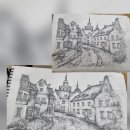 일상을 그리다,어반스케치 이미지