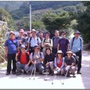 백두대간 22구간 : 만수동-피앗재-639봉-667봉-703봉-천황봉(1058m)-헬기장-세심정휴게소-법주사=1 이미지