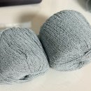 베리굿니팅 | [FO] 고슬고슬한 여름을 먹어요 / 고사리 가디건 / 다이소 루프뜨개실