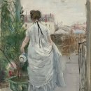 Berthe Morisot 1841~1895 Jeune femme arrosant un arbuste, 1876 이미지