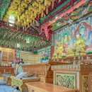 완도 신흥사 목조약사여래좌상 이미지