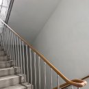 진도PVC | 계단 난간 &amp; 벽부형 핸드레일 설치 : 스텐 기둥 과 pvc손스침