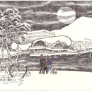 호수의아침 이미지