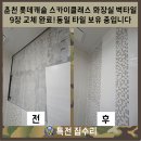 온의 롯데캐슬 스카이클래스 | 춘천 롯데캐슬 스카이클래스 화장실 벽타일 9장 교체 완료! 동일 타일 보유 중입니다
