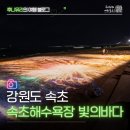 바다빛 | 속초 해수욕장 빛의 바다 미디어아트 위치 기간 후기
