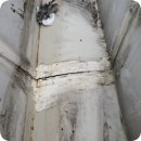 용산-현장-553 | 3층주택지붕보수보강공사문의 빗물받이보수스노우가드설치업체