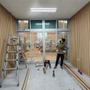 쉼터 | 고객쉼터 루버강판 시공 후기