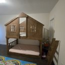 Pottery barn kids tree bunk bed 팔아용 이미지