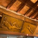 스님 조형물 | [경기도 포천] 목재 인테리어와 다양한 조형물이 독특한 포천의 대표 이색카페 '들무새'