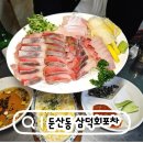 대전 둔산동 제철 해산물을 먹을 수 있는 횟집 삼덕회포차 방어회 후기