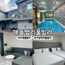 로즈가든펜션 | [경기] 가평독채풀빌라 추천 | 애플밸리풀빌라 : 히든로즈동 후기