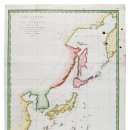 일본명치왕 참모국 제작 지도가 엉터리임을 밝히는 서양 고지도 ＜중국.달단해 탐사도＞ 이미지