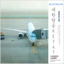 대한항공 KE747편 [인천ICN-오카야마OKJ] 직항편 탑승후기