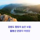 팔봉산관광지 등산로 화장실 | 홍천강 옆 팔봉산 유원지, 강원도 캠핑 필수 코스