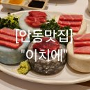 안동맛집 안동 참치회 리필 맛집 &#34;이치에&#34;