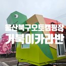 울산북구캠핑장/강동오토캠핑장 재방문/거북이카라반(8번) 후기🐢