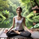 스트레스로 극복하는 마음챙김 명상 이미지