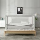 형제슈퍼 | [내돈내산] 엘라비아 S5 슈퍼싱글 + 본베베 침대가드 조합 4개월 아기침대 한달 사용 후기