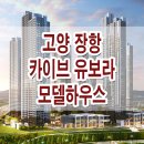 고양 장항지구 카이브 유보라 모델하우스 분양가 아파트 상업시설 주택 전시관 이미지