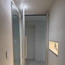 중흥S클래스 프라디움 | 천안 현관중문 시공 후기 | 포그그레이 비대칭 여닫이도어 (불당 중흥S클래스 프라디움레이크)