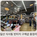 일산 식사동 구제거리 빈티지샵 가볼만한 곳, 빈티지 구제샵 매장 추천 총정리
