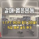옳은운동 | 구리갈매 옳은운동 일대일 PT 효과 어떨까? 솔직 후기