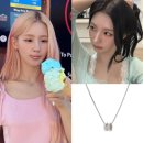 "블랙핑크 데뷔조"였다는 여가수 에르메스 팝아슈 목걸이