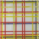 해인목장 | 무려 77년간 거꾸로 걸려 있었던 피에트 몬드리안의 뉴욕시 1 New York City I