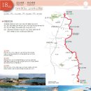 해파랑길 18코스(칠포해변~오도리해변~월포해변~화진해변, 3월4일) 트레킹 안내 이미지