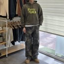 카펜더 디자인 밀리터리 카고팬츠 웨이브체형 후드티 레이어드 코디