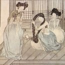 조선시대 가슴 드러낸 풍속화 이미지