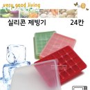 실리콘 제빙기(24칸)/냉동 양념 보관통 이미지