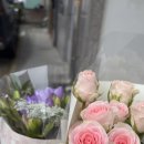 만원의 행복 | 💐 콩플라워 만원의 행복 꽃다발 후기 (보라색 프리지아 + 핑크 장미)