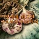 ＜정력에 최고인 약초와 음식 55가지＞ 이미지