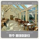 원주 단구동 신상 카페 키즈룸 대관 가능한 올데이파티 방문 후기