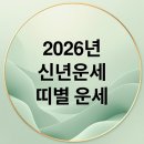 🌟 **신년운세 2026 무료 조회**, &#39;이것&#39; 때문에 대박 납니다! (띠별 운세 긴급 확인) 이미지