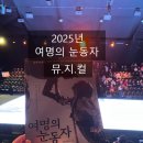 여명산업 | [공지] 2025년 여명의 눈동자 뮤지컬 관람 후기ㅣ연말 따뜻한 실내에서 즐기는 가족뮤지컬로 추천