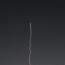 미확인 물체 궤적(제목 수정 전세계삭제)고체추진 우주발사체 시험비행 판정 이미지