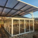 신흥사랑주택 | 정원에 이런 집이? 4x6m 프리미엄 펜트하우스 설치 후기 공개 알루미늄+폴리카보네이트로 만든 사계절...