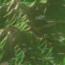 한토산 제187차 경기도 고양시 북한산 숨은벽 기상 및 산행지도 이미지