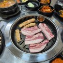 진안군청 | 진안 깡통삼겹살 흑돼지 맛집 후기 밑반찬부터 막창까지 상 가득