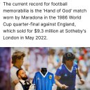 메시 월드컵 실착 유니폼 780만 달러에 낙찰 이미지