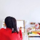 기초 데생과 수채화 이미지