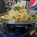 옛날아우내순대 | 은평 < 옛날아우내순대 > 이용 후기 - 얼큰한 소 곱창전골과 바삭한 감자전 조합