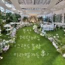 부산 웨딩홀 계약 후기 - 센텀 그랜드블랑 미라벨가든
