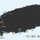 제주올레 오픈된 전 코스 1~16, 1-1, 7-1, 14-1 개념도 이미지