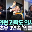 국회의원 과학도 의사까지 사상 초유 3연속 입틀막 이미지