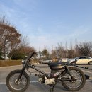 CT100 쵸퍼스타일 언더본 커스텀 바이크 이미지